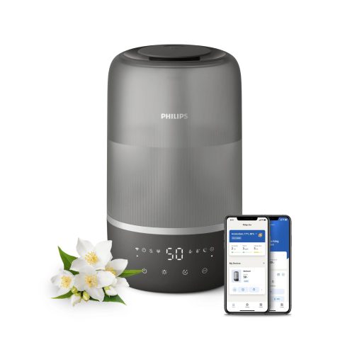 Philips 1000 series HU1510/03 gaisa mitrinātājs Ultraskaņa 3 L Sudrabs 19