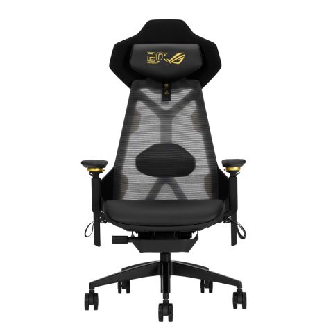 Asus ROG Destrier Edition 20 Universāls spēļu krēsls Polsterēts sēdeklis Meln…