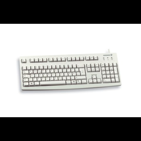 Cherry G83-6105 tastatūra Universāls USB QWERTZ Vācu Pelēks