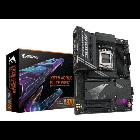 Gigabyte X870 AORUS ELITE WIFI7 AMD X870 AM5 pieslēgvieta ATX