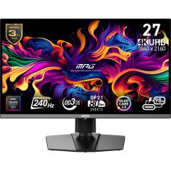 MSI MPG 272URXDE QD-OLED computer monitor 67.3 cm (26.5") 3840 x 2160 pixels…