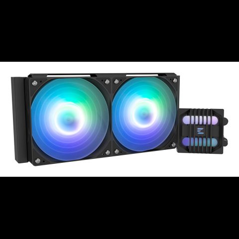 Zalman „Alpha2 se a24 bl 240 mm“ procesoriaus skysčio aušintuvas su vandens auš…