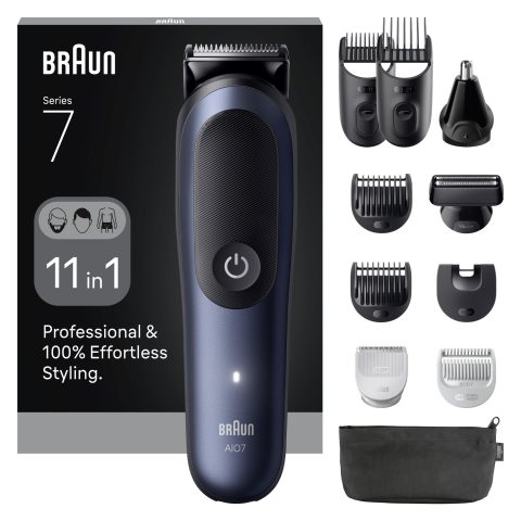 Braun 80789907 bārdas/matu trimmeris Tumši zils 21 Litija jons