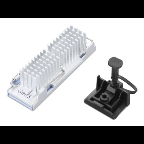 Lenovo 4XH1U02647 computer cooling system M.2 NVMe SSD Heatsink/Radiator Stainl…
