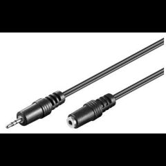 MicroConnect 33723 audio kabelis 2 m 2.5mm Melns
