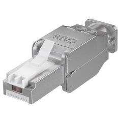 Techly IWP-8P8C-TLS6T vadu savienotājs RJ-45 Sudrabs