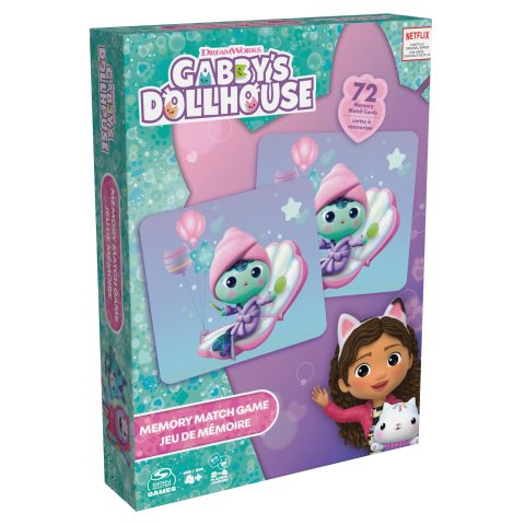 Gabby's Dollhouse 6068353 galda spēle Kāršu spēle Atmiņa