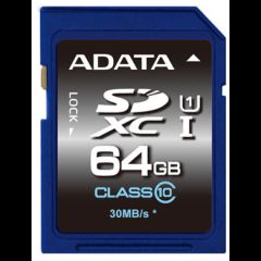 ADATA SDXC 64GB UHS Klases 10