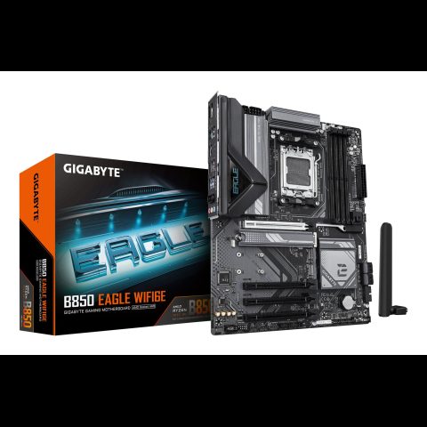 Gigabyte B850 EAGLE WIFI6E mātes plate AMD B850 AM5 pieslēgvieta ATX
