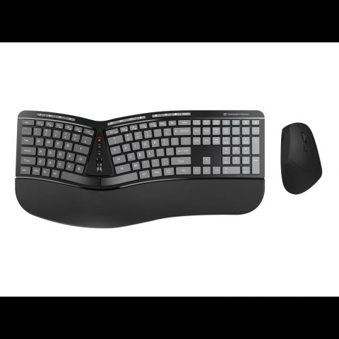 Conceptronic ORAZIO02US tastatūra Pele iekļauta Birojs RF Bezvadu QWERTY Amerikāņu an…
