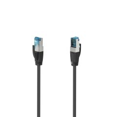 Hama 00200681 tīkla kabelis Melns 3 m Cat6a S/FTP (S-STP)
