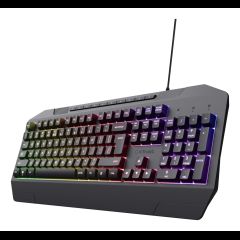 Trust GXT 836 Evocx клавиатура Игровой USB QWERTY Американский английский Черн…