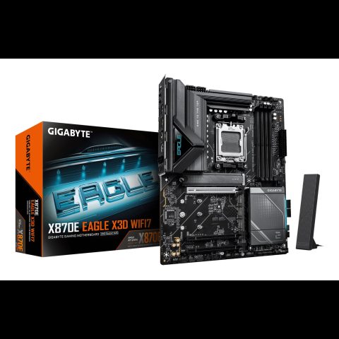 Gigabyte X870E EAGLE X3D WIFI7 AMD X870E AM5 pieslēgvieta ATX