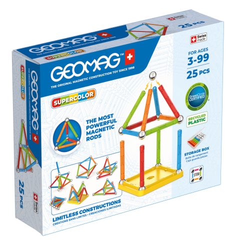 Geomag GM374 rotaļlieta stresa noņemšanai Spēļu auto būvēšanas komplekts