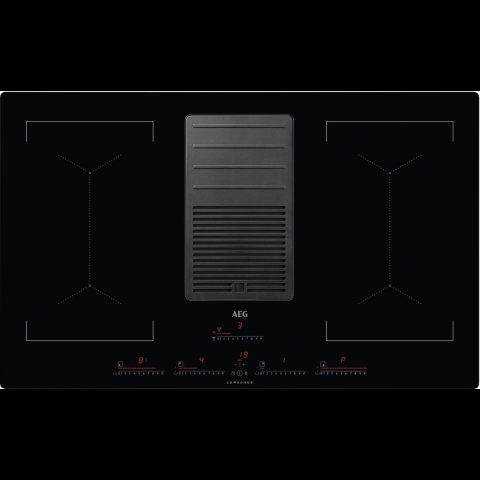 AEG IDK84453IB Melns Iebūvēts 80 cm Zonas indukcijas plīts 4 zone(s) Komplek…