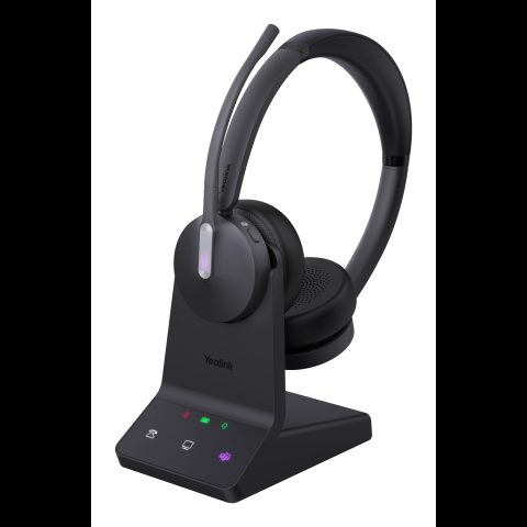 Yealink WH64 Dual Teams Headset Austiņas Bezvadu Birojs / zvanu centrs USB Veids…