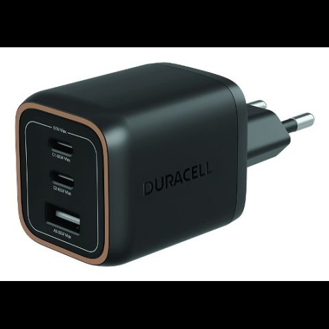 Duracell DRACUSB25-EU PDA/mobīlo telefonu lādētājs Universāls Melns AC Ātrā uzlād…