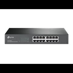 TP-Link TL-SG1016DE Управляемый L2 Gigabit Ethernet (10/100/1000) 1U Черный