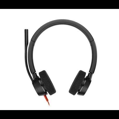 HP Poly Blackwire 3320 stereo USB-C galvas tālrunis + USB-C/A adapters