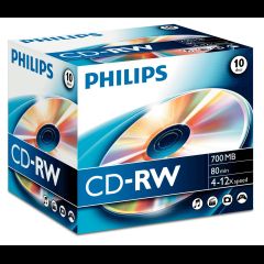 Philips CW7D2NJ10/00 tukšs kompaktdisks CD-RW 700 MB